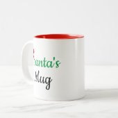 De mok van de Kerstman (Voorkant links)