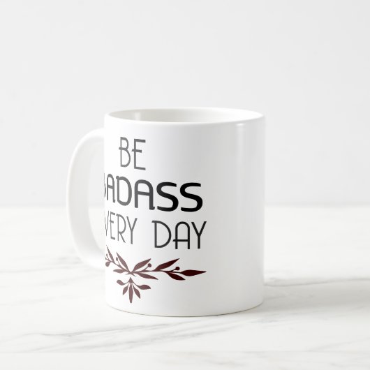 De Mok van de Koel Badass moet elke dag weer in ee (Voorkant links)