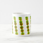De Mok van de koffie - groene Streptokok (op wit) (Center)