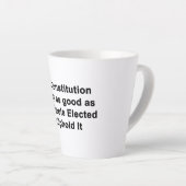 De Mok van de koffie is alleen maar goed als polit (Rechterhoek)