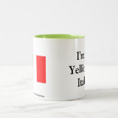 De Mok van de koffie met Italiaans Gezegde (Center)