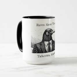 De mok van de koffie, Raven About Town, Talkeetna