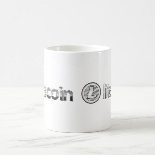 De Mok van de Koffie van Cryptocurrency van het (Center)
