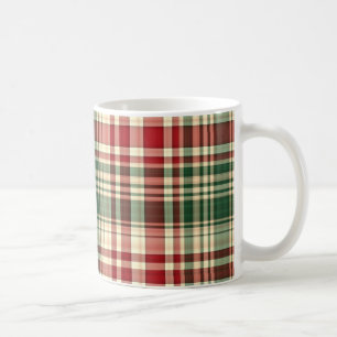 De Mok van de Koffie van de Plaid 06-11oz van