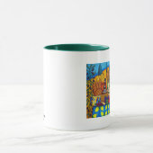 De Mok van de Koffie van de Verrukkingen van (Midden)