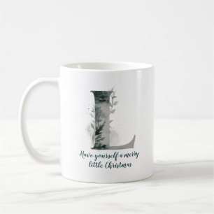De Mok van de Koffie van het Alfabet van de Brief