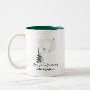 De Mok van de Koffie van het Alfabet van de Brief
