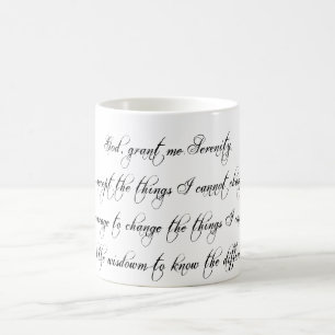 De Mok van de Koffie van het Gebed van de