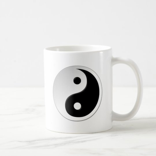 De Mok van de Koffie van het Symbool van Yang van