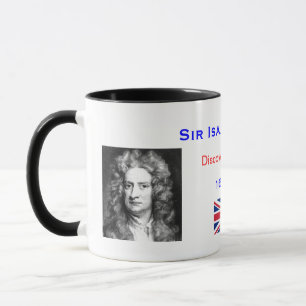 De Mok van de Koffie van ISAAC NEWTON