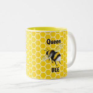De Mok van de koningin Bee Honeycomb van tweetone 