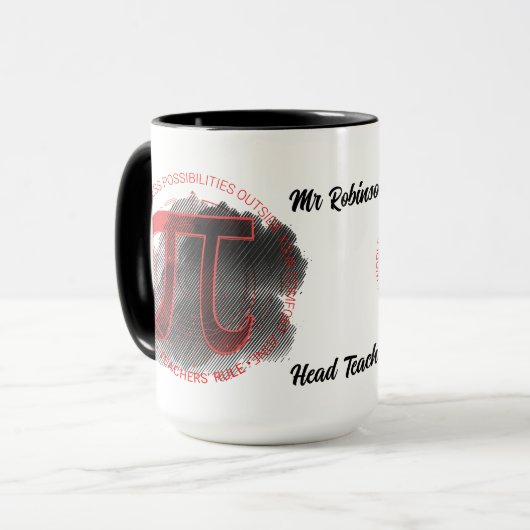 De Mok van de leraar. Eindeloze mogelijkheden (Voorkant links)