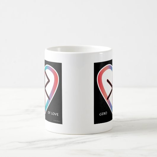 De Mok van de liefdeskoffie van de Coffee (Center)