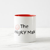 De Mok van de Logo van de Angry Man (Center)