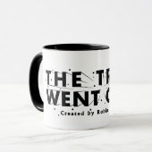 De Mok van de Logo van de Verloopkoude Omgekeerde (Voorkant links)