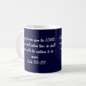 De Mok van de manuscripten, psalm 55:22 (Voorkant links)