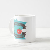 De Mok van de minneappelstaat koffie (Voorkant links)