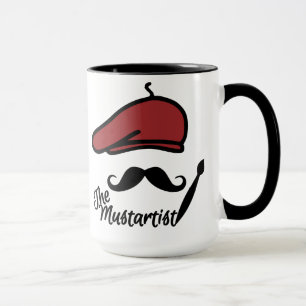 De mok van de Mosterkunstenaar - kies stijl & kleu