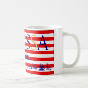 de Mok van de nieuwe USSA NOBAMA-koffie