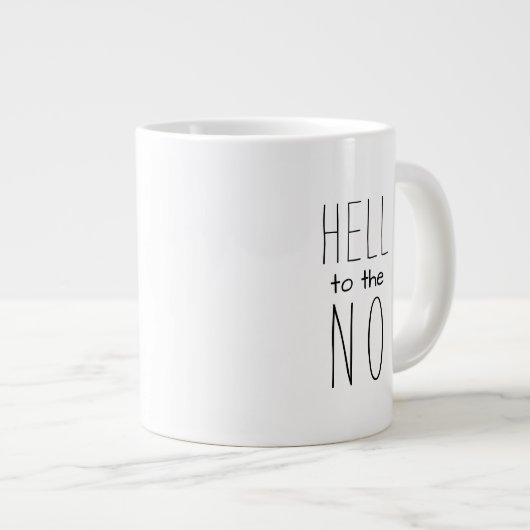 De Mok van de NO Funny Coffee (Voorkant rechts)