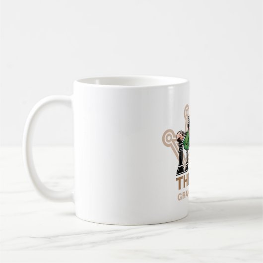 De Mok van de pap-grootmeester (Links)