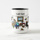 De Mok van de Radio Exploitant van het niet-raster (Midden)