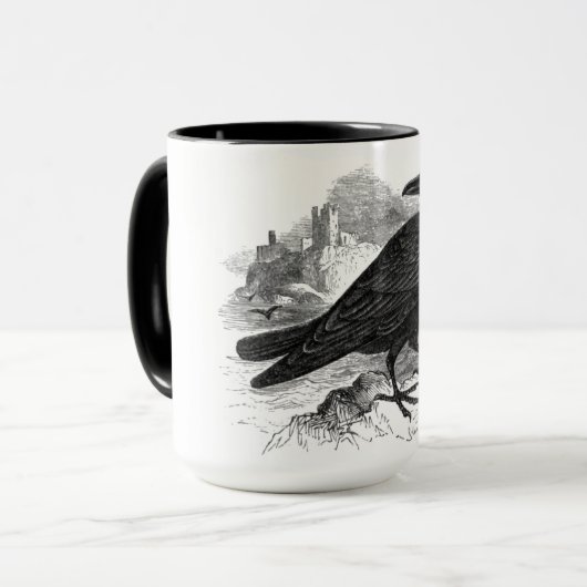 De Mok van de Raven Decoratief (Voorkant links)