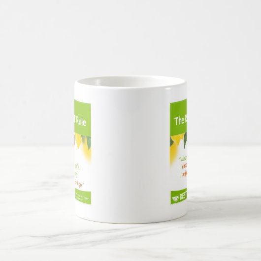 De mok van de RESTATIEPROCEDURE (Center)