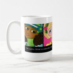 De Mok van de Scriptkoffie van de "enkel bee "in m