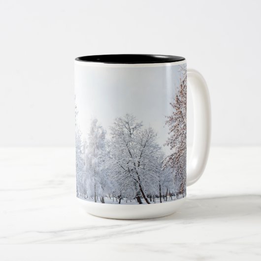 De Mok van de sneeuw met douanebericht (Voorkant rechts)