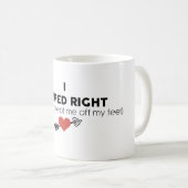 De mok van de tinder voor u zwemt net (Voorkant rechts)