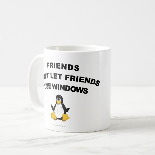 De Mok van de Ultimate Linux-gebruiker (Voorkant links)