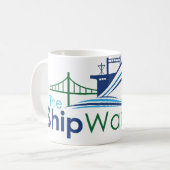 De Mok van de Verzender - Grote Logo (Voorkant links)