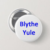 de mok van de yule - koffie ronde button 5,7 cm (Voorkant /achterkant)