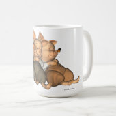 De Mok van drie kleine Varkens die dromen (Voorkant rechts)