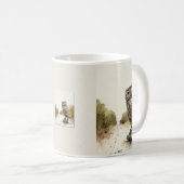 De Mok van één enkele koffiewijn (Voorkant rechts)