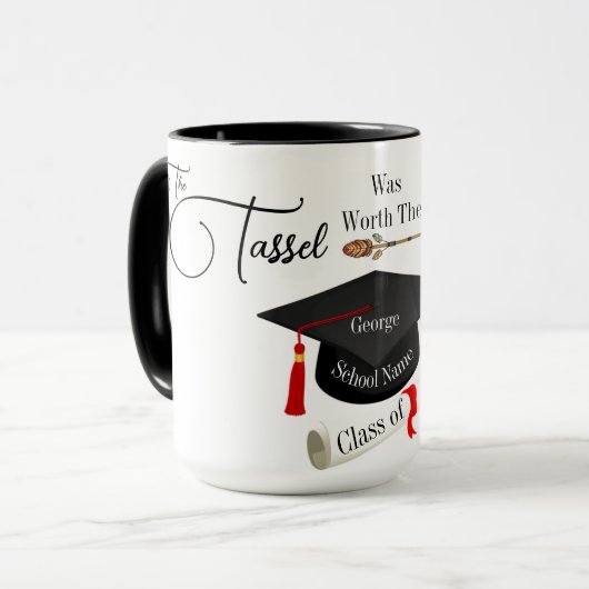 De Mok van het Afstuderen van Hassle (Voorkant links)