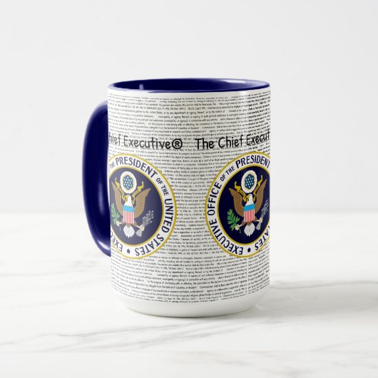 De Mok van het Amerikaanse hoofdvoorzitterschap (Voorkant links)