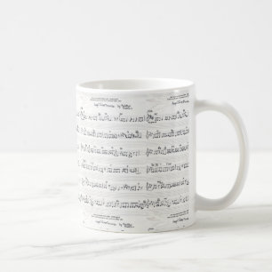 De mok van het beloofde blad Muziek