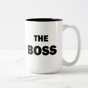 De mok van het Boss