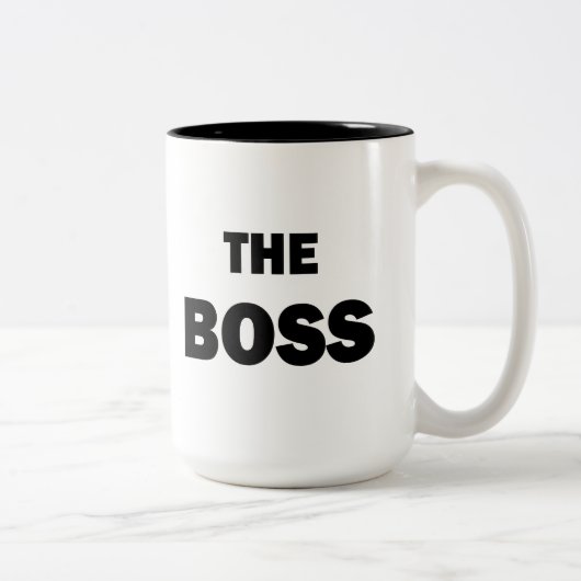 De mok van het Boss (Rechts)