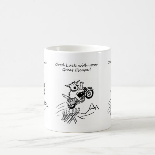 De mok van het cadeautje voor het grote Escape-suc (Center)