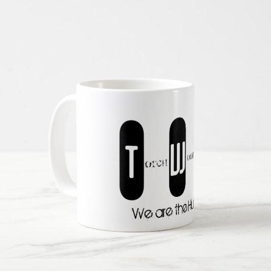 de mok van het forum (Voorkant links)