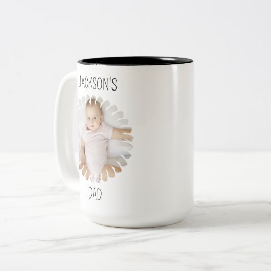 De Mok van het Gezicht van de Baby van de douane,  (Voorkant links)