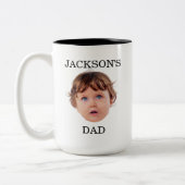 De Mok van het Gezicht van de Baby van de douane, (Links)