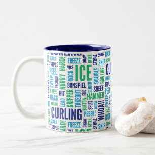 De Mok van het Jargon van het krullen - Blauw en G
