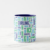De Mok van het Jargon van het krullen - Blauw en G (Center)