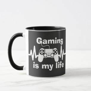De mok van het leven van de gamer
