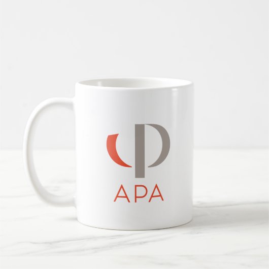 De Mok van het Logo APA (Links)