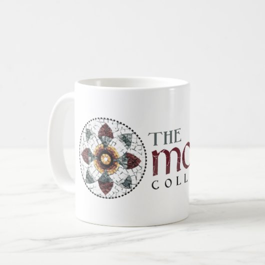 De mok van het mozaïekCollectie, klassiek 11 oz (Voorkant links)